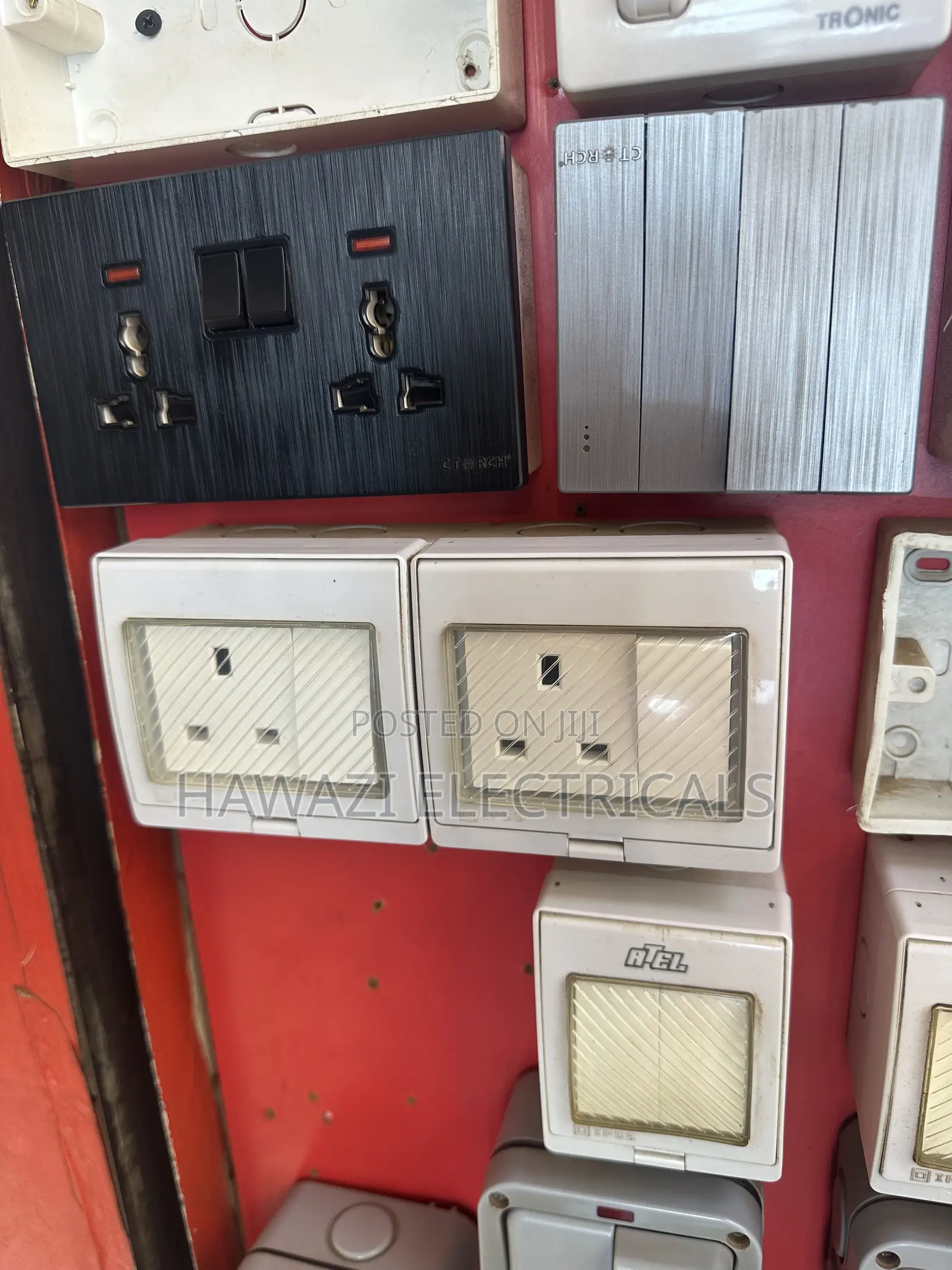 Waterproof Double and Single Socket