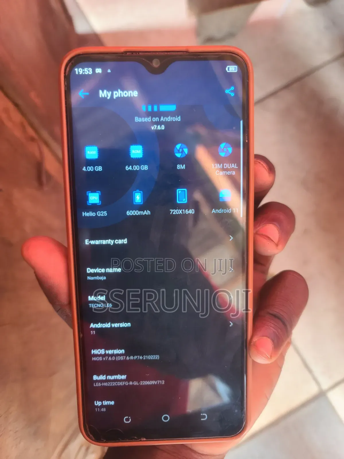 Tecno Camon 12 64 GB Gray