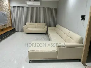 6 Seater High Density Fabric Sofa