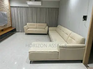 6 Seater High Density Fabric Sofa