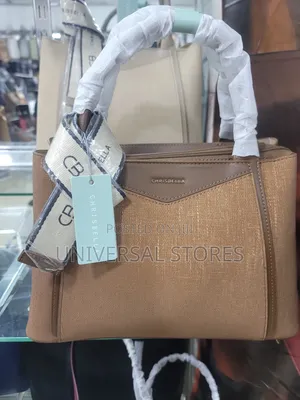 Brown Chrisbella Structured Tote Bag