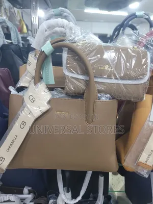 Brown Chrisbella Structured Tote Bag