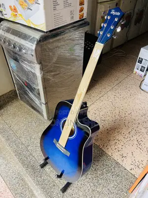 Tayste Mixed Blue,black,Brandnew Acoustic Powered Guitar