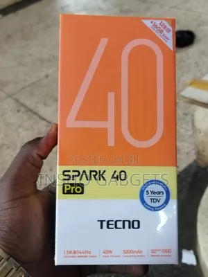 New Tecno Spark 40 Pro 128 GB Blue