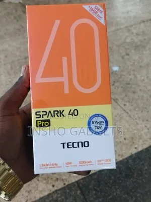 New Tecno Spark 40 Pro 128 GB Blue