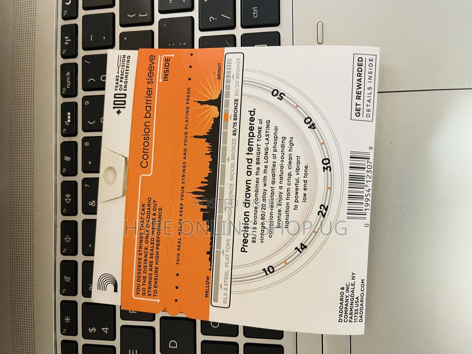 High-End,metallic D,addario Brandnew Acoustic Guitar Strings