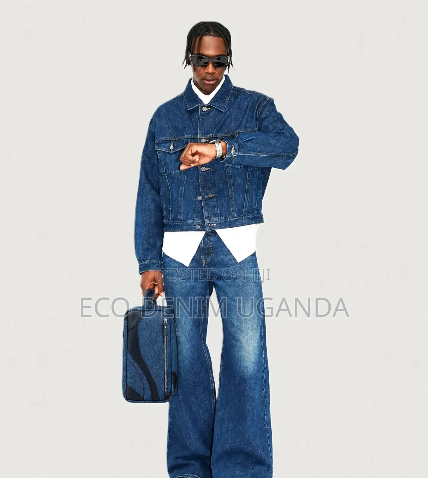Recycled Denim Dopp Kits