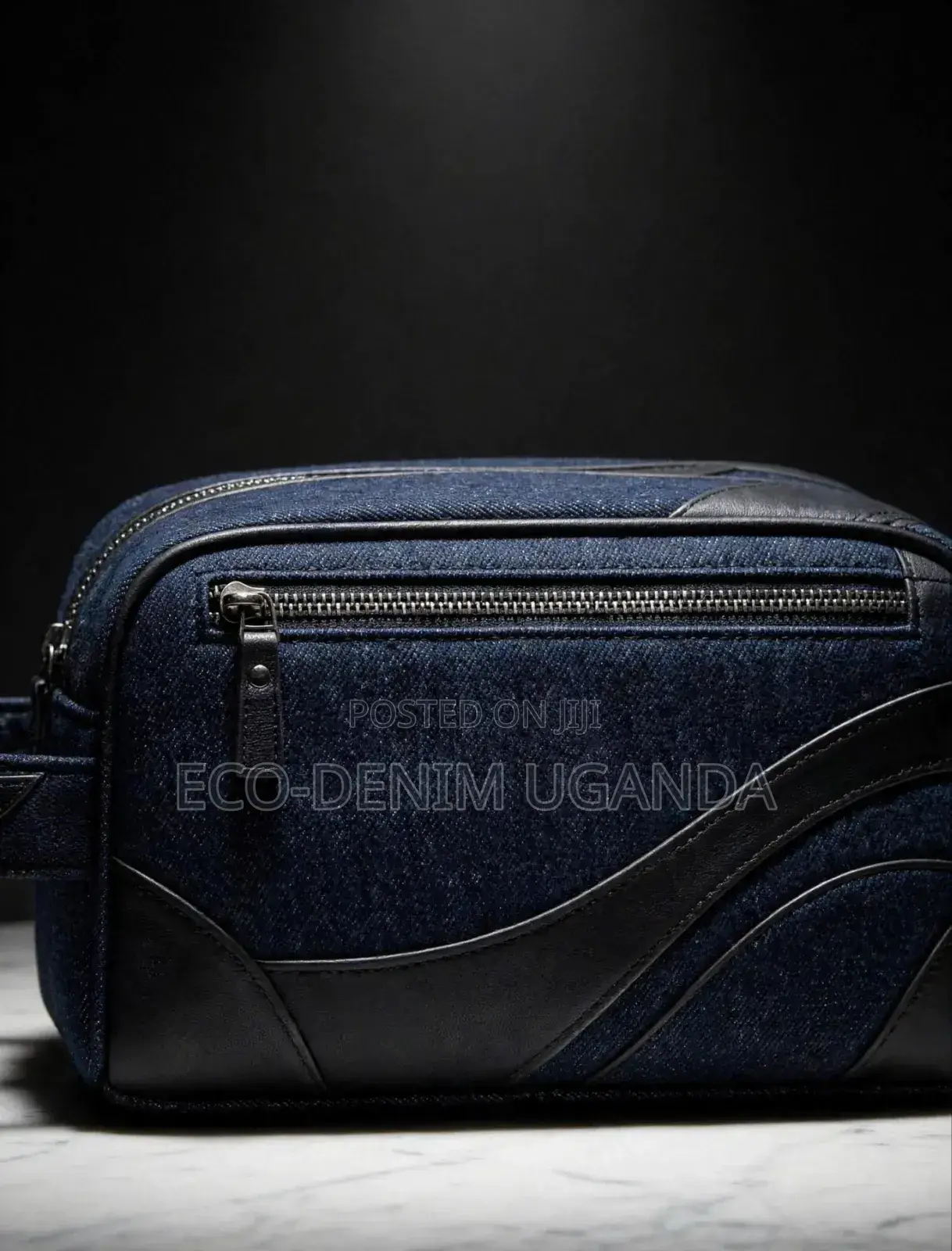 Recycled Denim Dopp Kits
