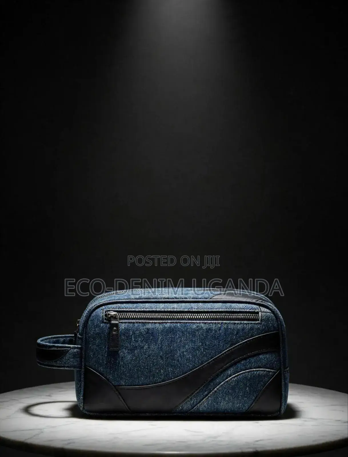 Recycled Denim Dopp Kits