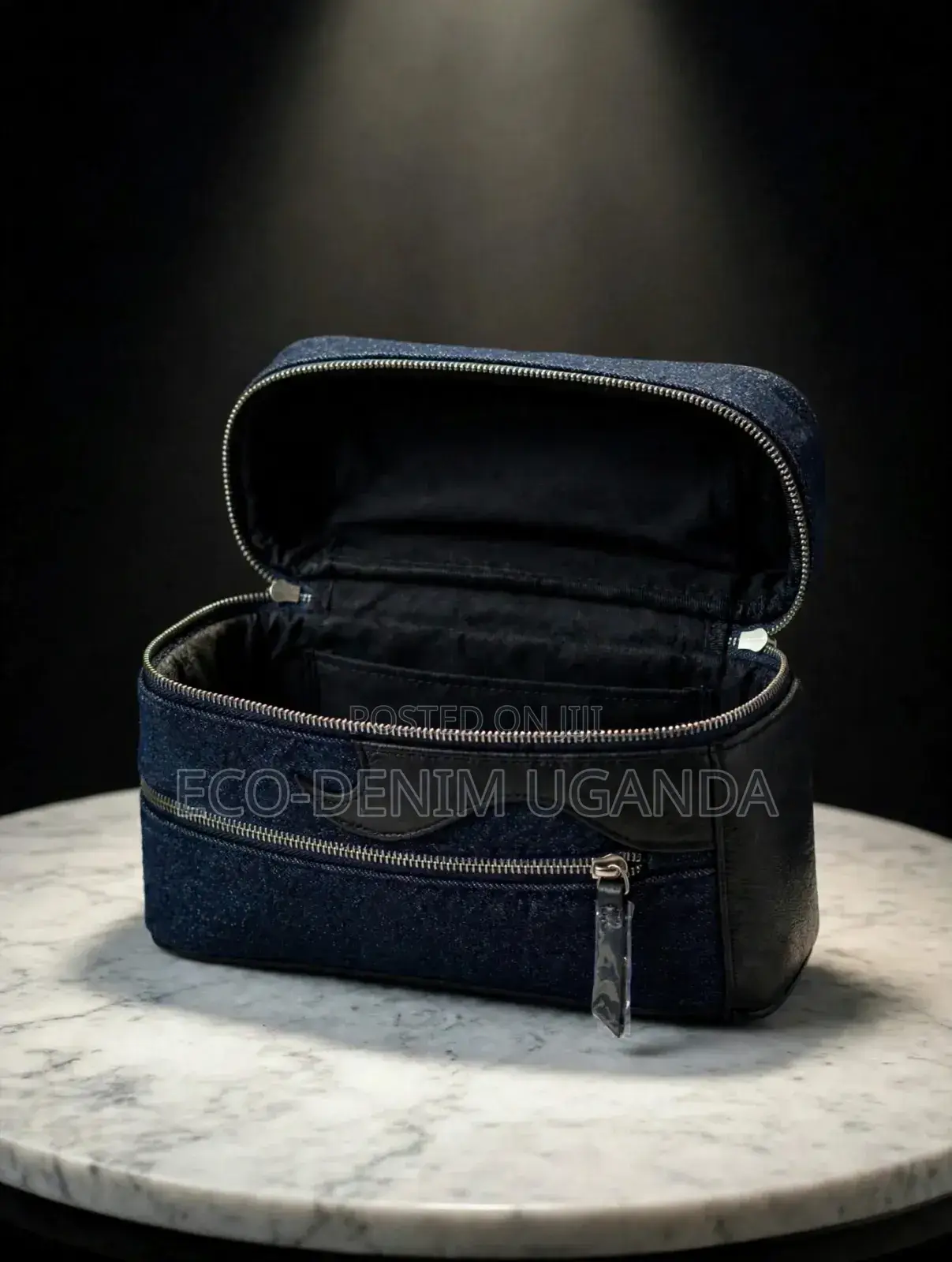 Recycled Denim Dopp Kits