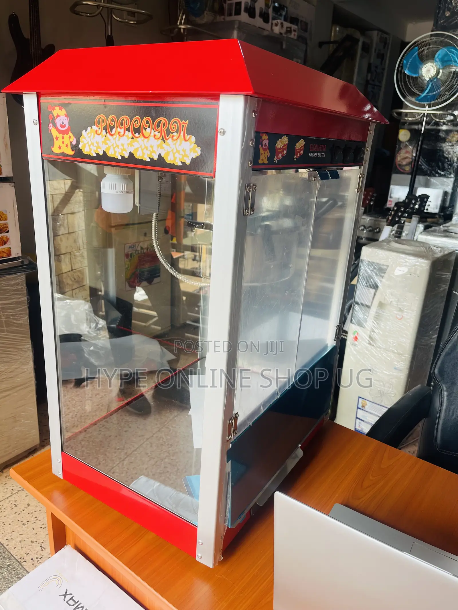 Brandnew Fast Heating Commercial Stainless Popcorn Machine