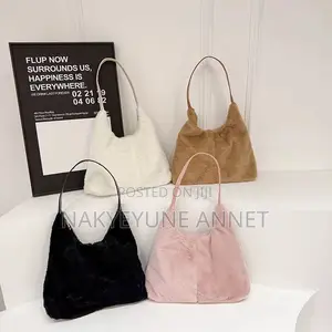 Plush Large Capacity Handbag