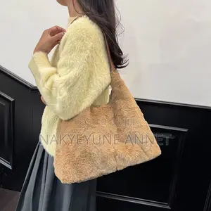 Plush Large Capacity Handbag