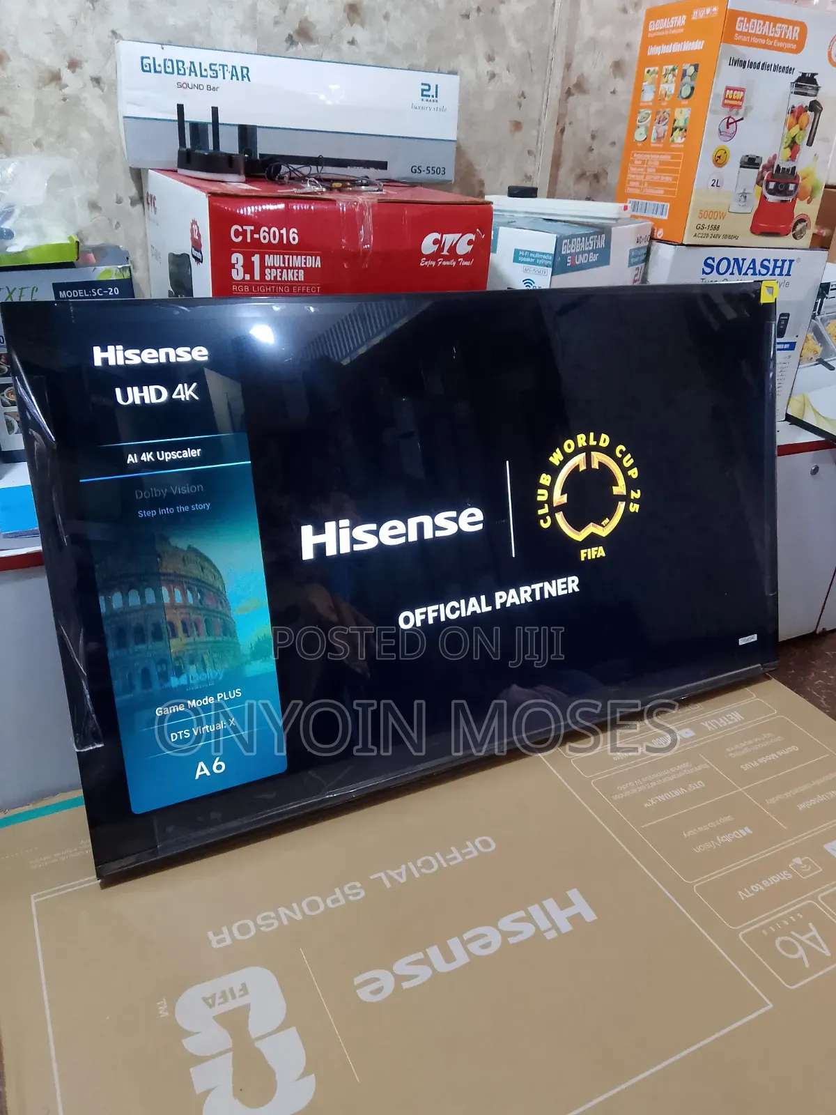 Brand New A6 Uhd 4k Hisense Smart Vidaa TV