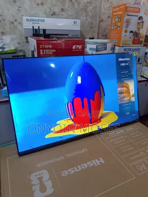 50 Inches HISENSE UHD 4K SMART TV With Inbuilt Free to Air Decoder