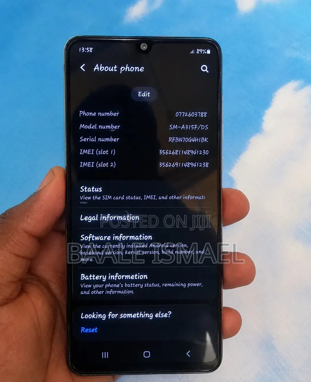 Samsung Galaxy A31 128 GB White