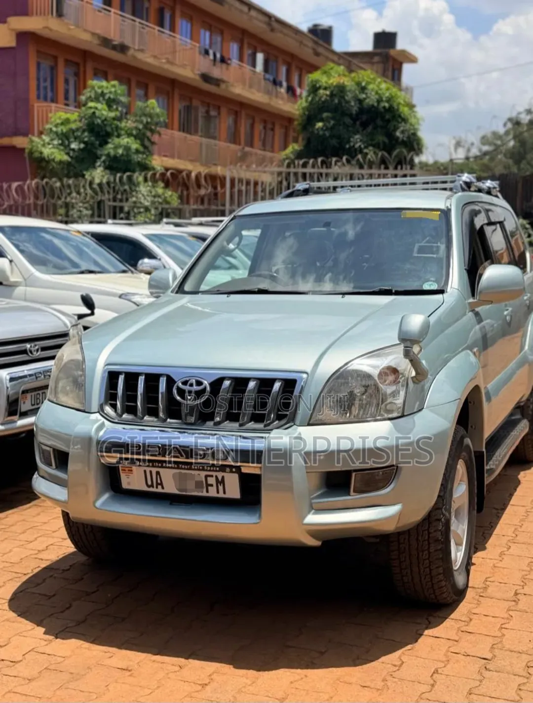 Toyota Land Cruiser Prado 2007 Silver