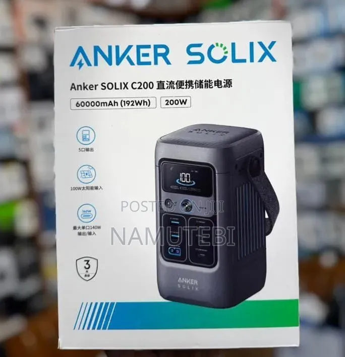 Anker Solix Power Station - 60,000mah - 200w