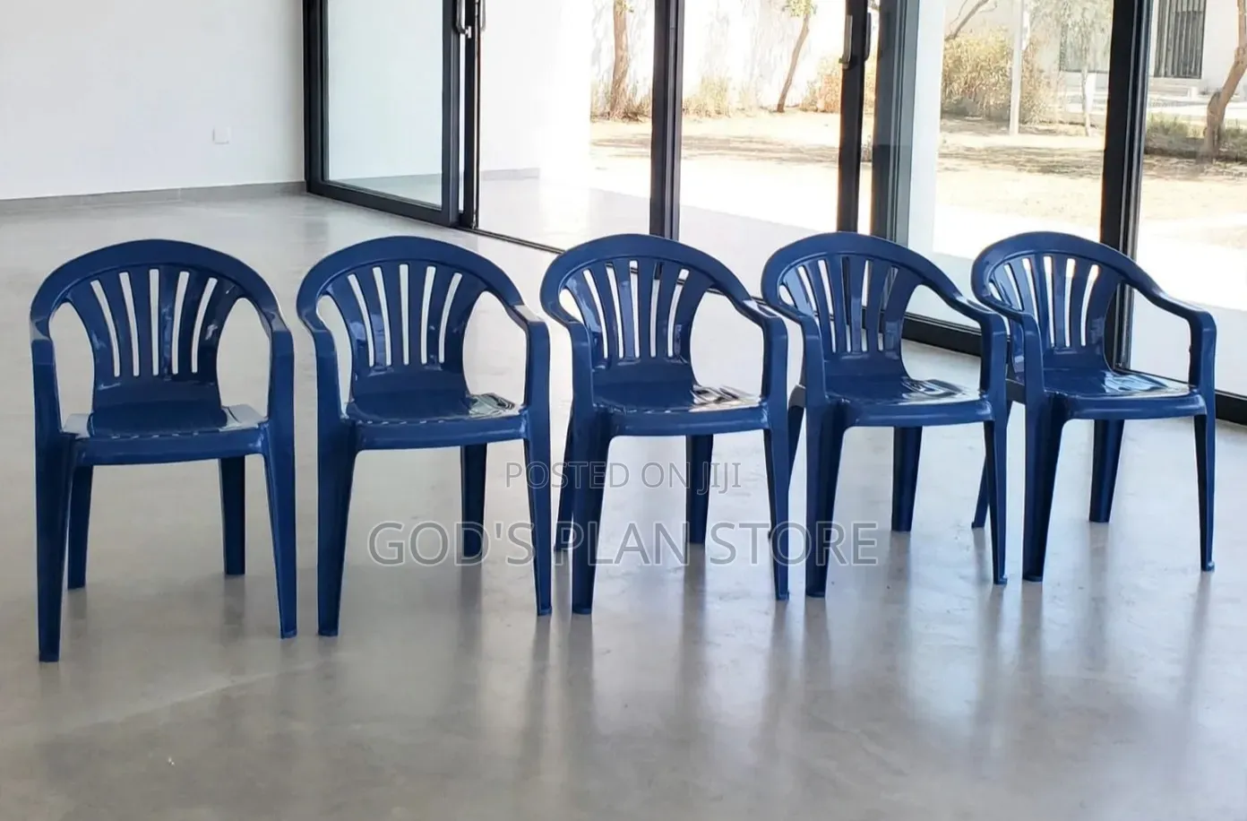 1pcs Ottoman Armrest Plastic Chairs Plastic Chairs