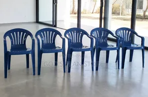 1pcs Ottoman Armrest Plastic Chairs Plastic Chairs