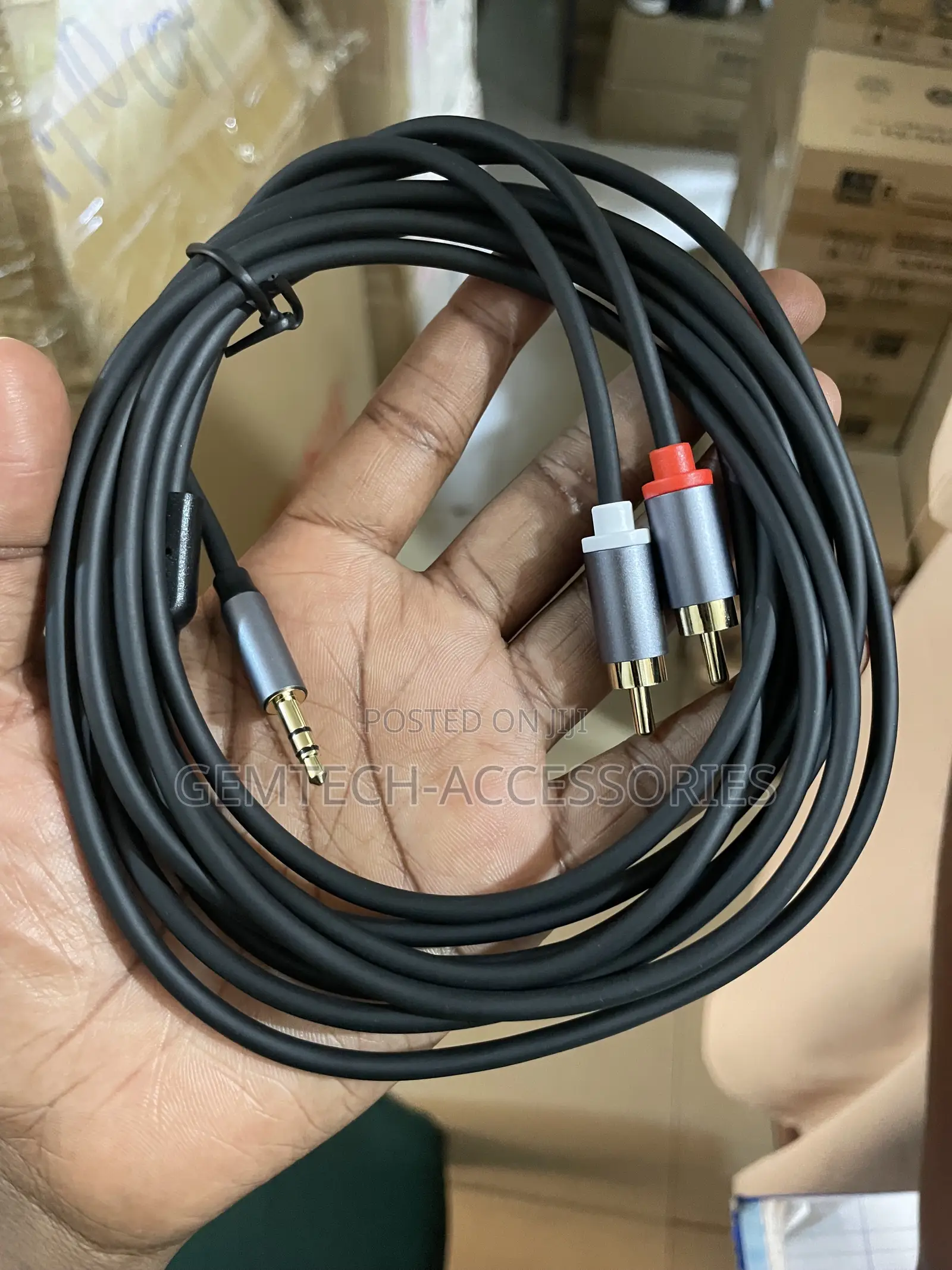 Pin to Banana 3m/ Aux