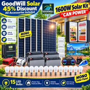 1600w Massive German Power Solar System Full Kit
