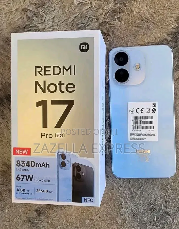 New Xiaomi Redmi Note 17 Pro 256 GB Blue
