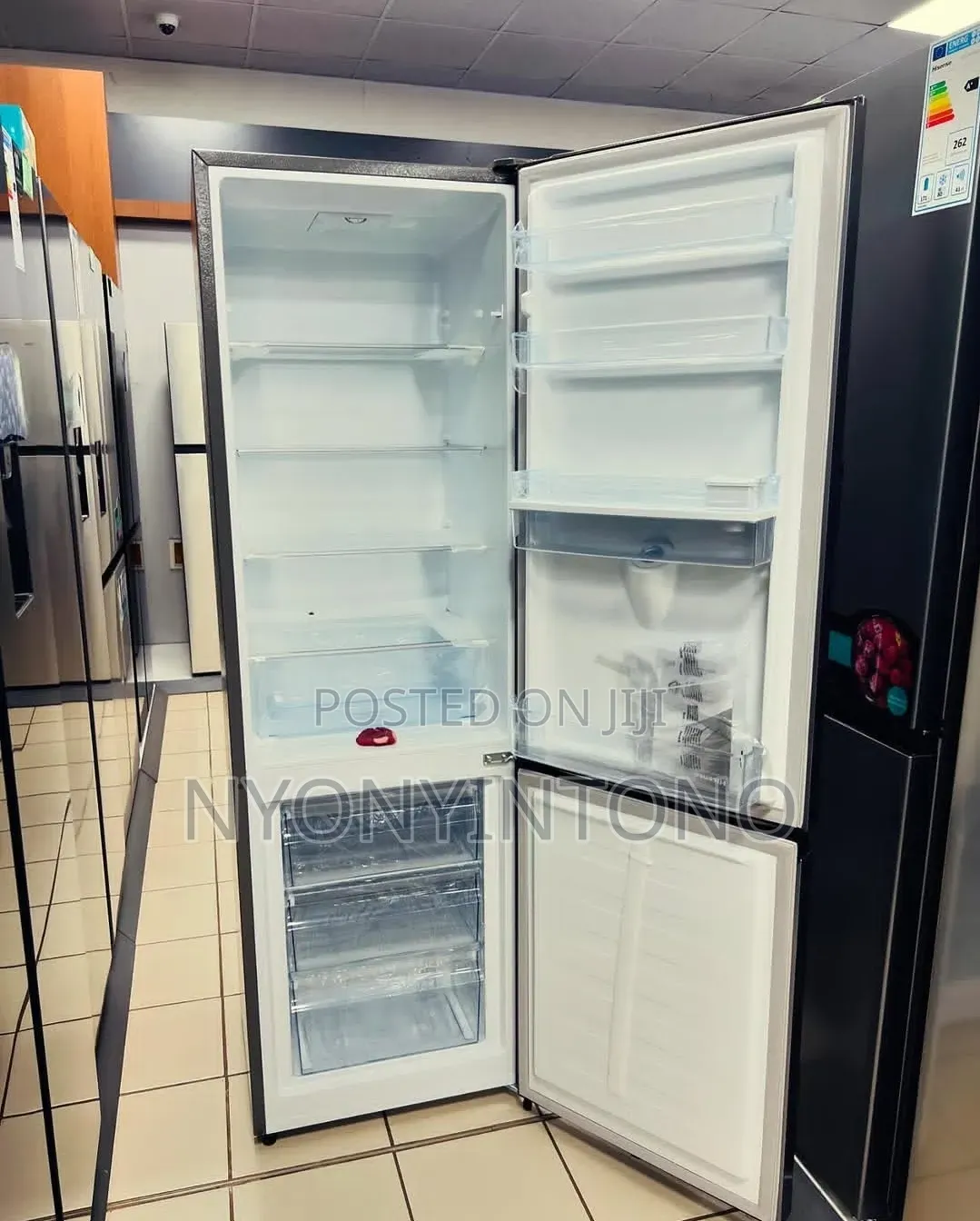 Hisense 341liters Double Doorfrost Free Refrigerator With Dispenser