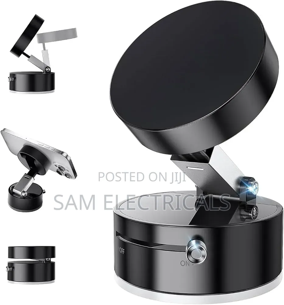 Portable Vacuum Sunction Magnetic Phone Holder