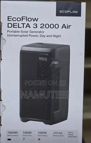 EcoFlow DELTA 3 2000 Air Portable Power Station