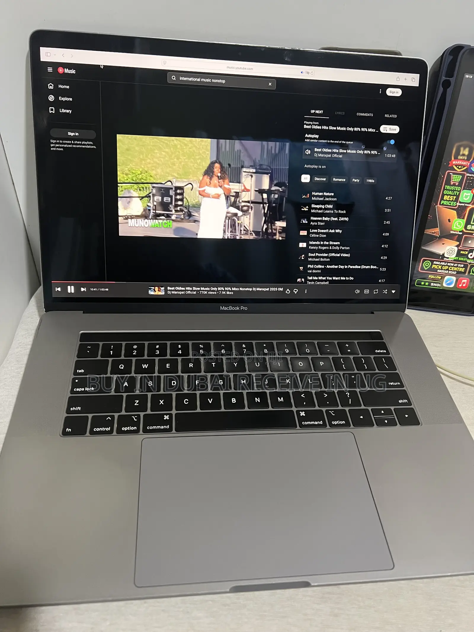 Laptop Apple MacBook Pro 2019 16GB Intel Core i7 SSD 256GB