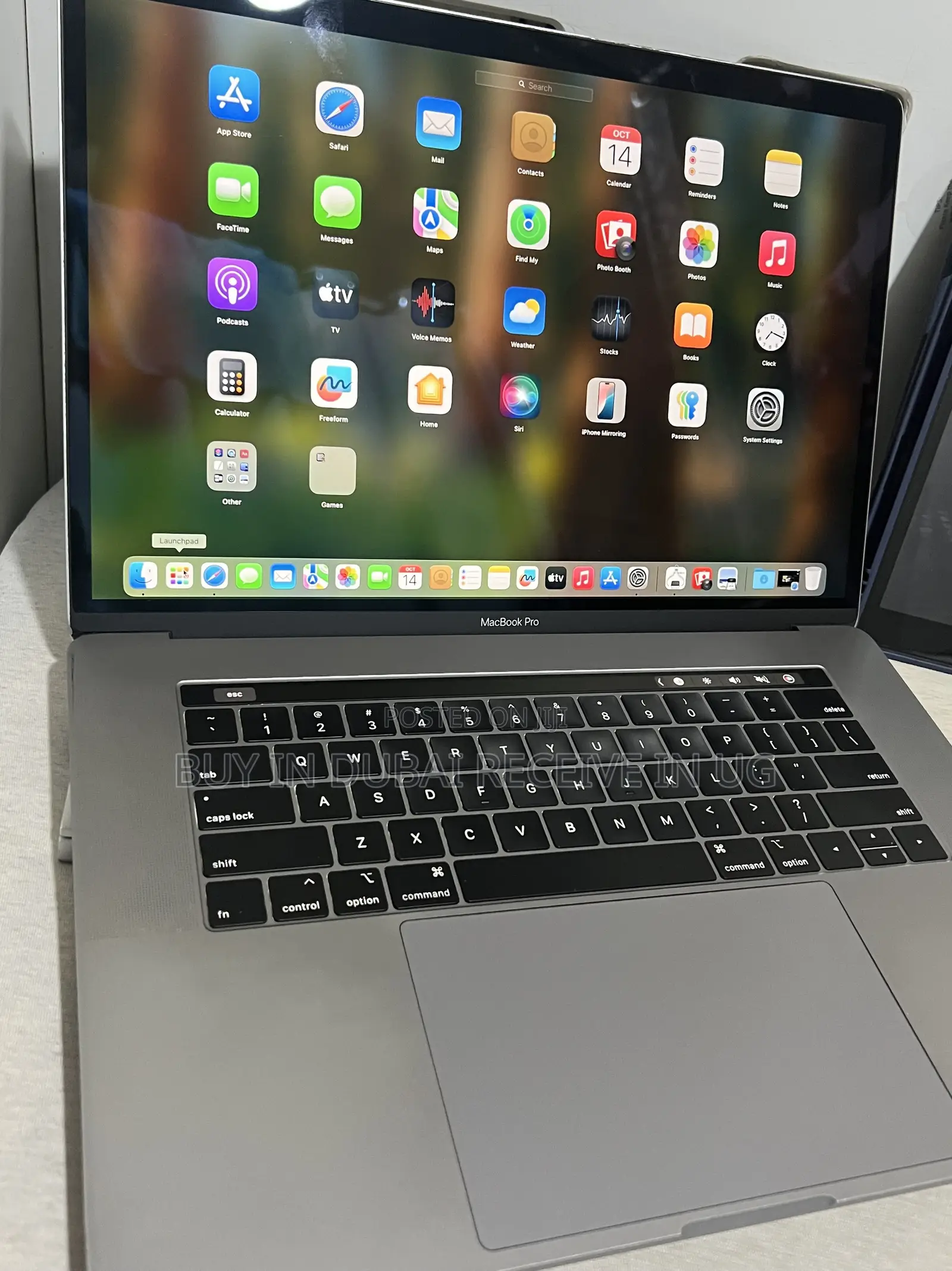 Laptop Apple MacBook Pro 2019 16GB Intel Core i7 SSD 256GB