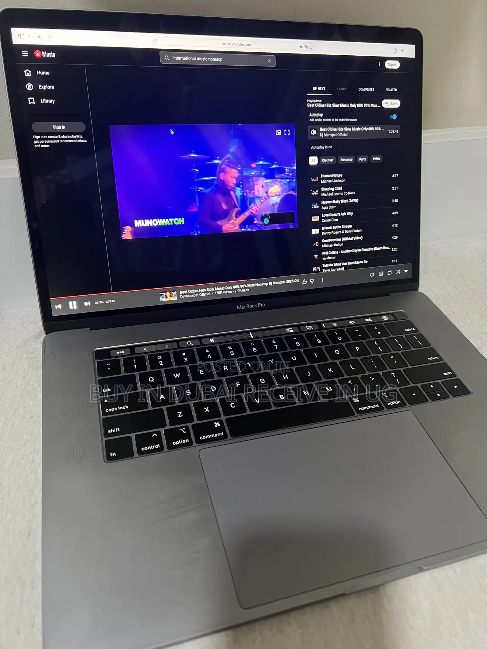 Laptop Apple MacBook Pro 2019 16GB Intel Core i7 SSD 256GB