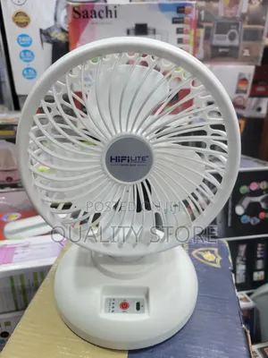 Rechargeable Mini Table Fan Hi Fi Lite
