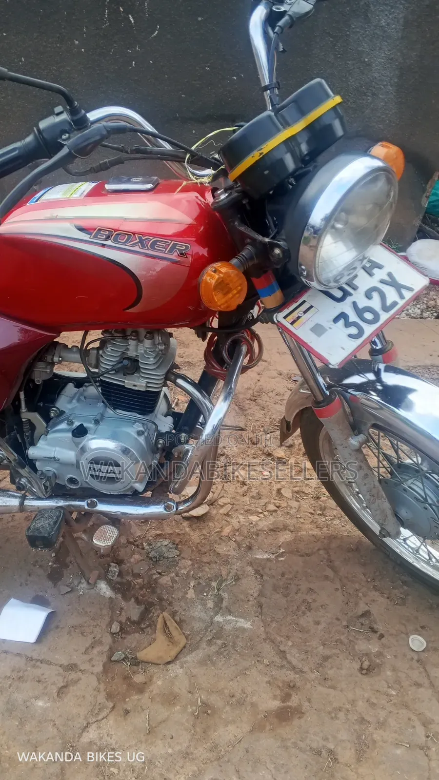 Bajaj Boxer 2023 Red