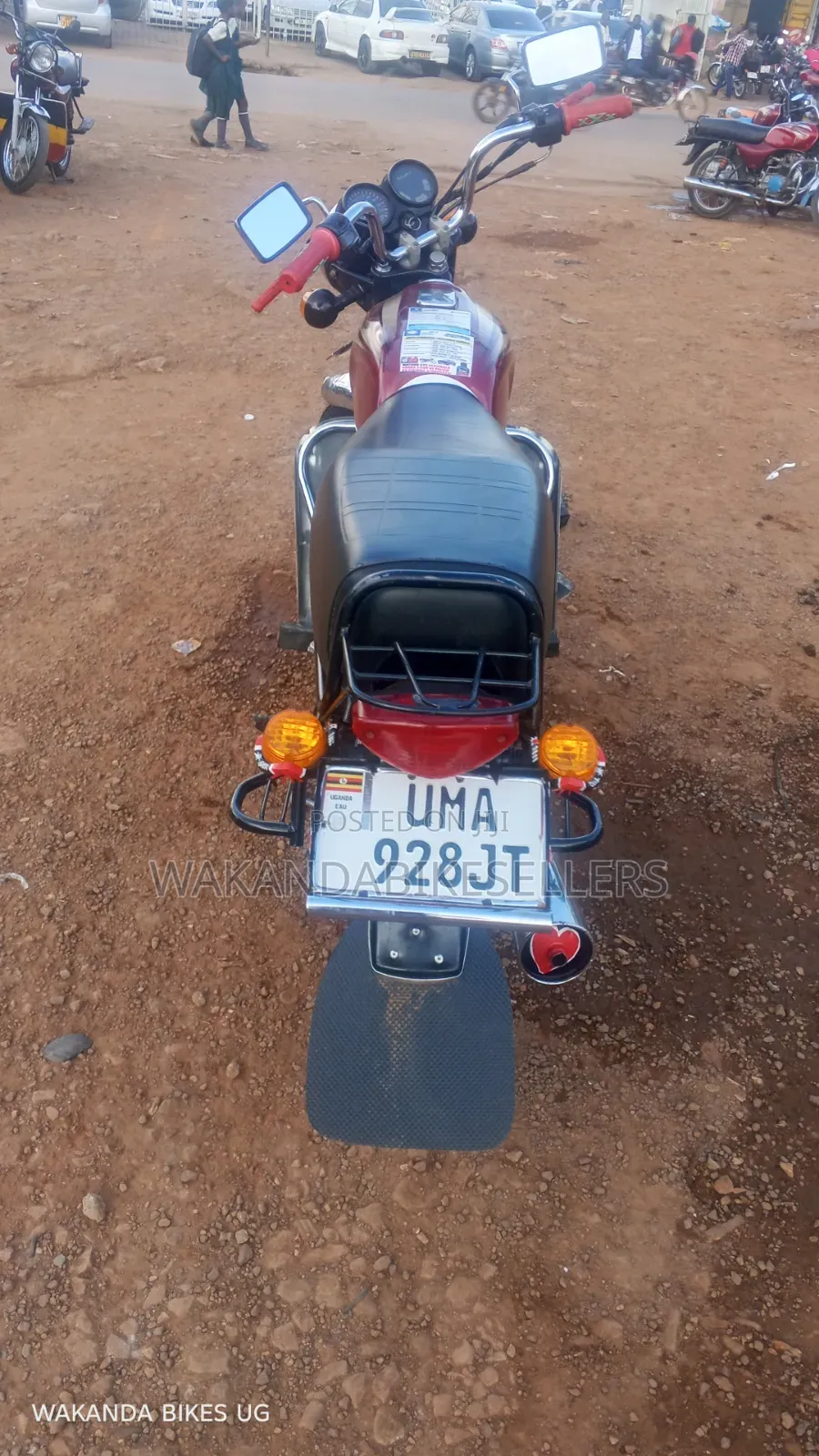 Bajaj Boxer 2025 Red