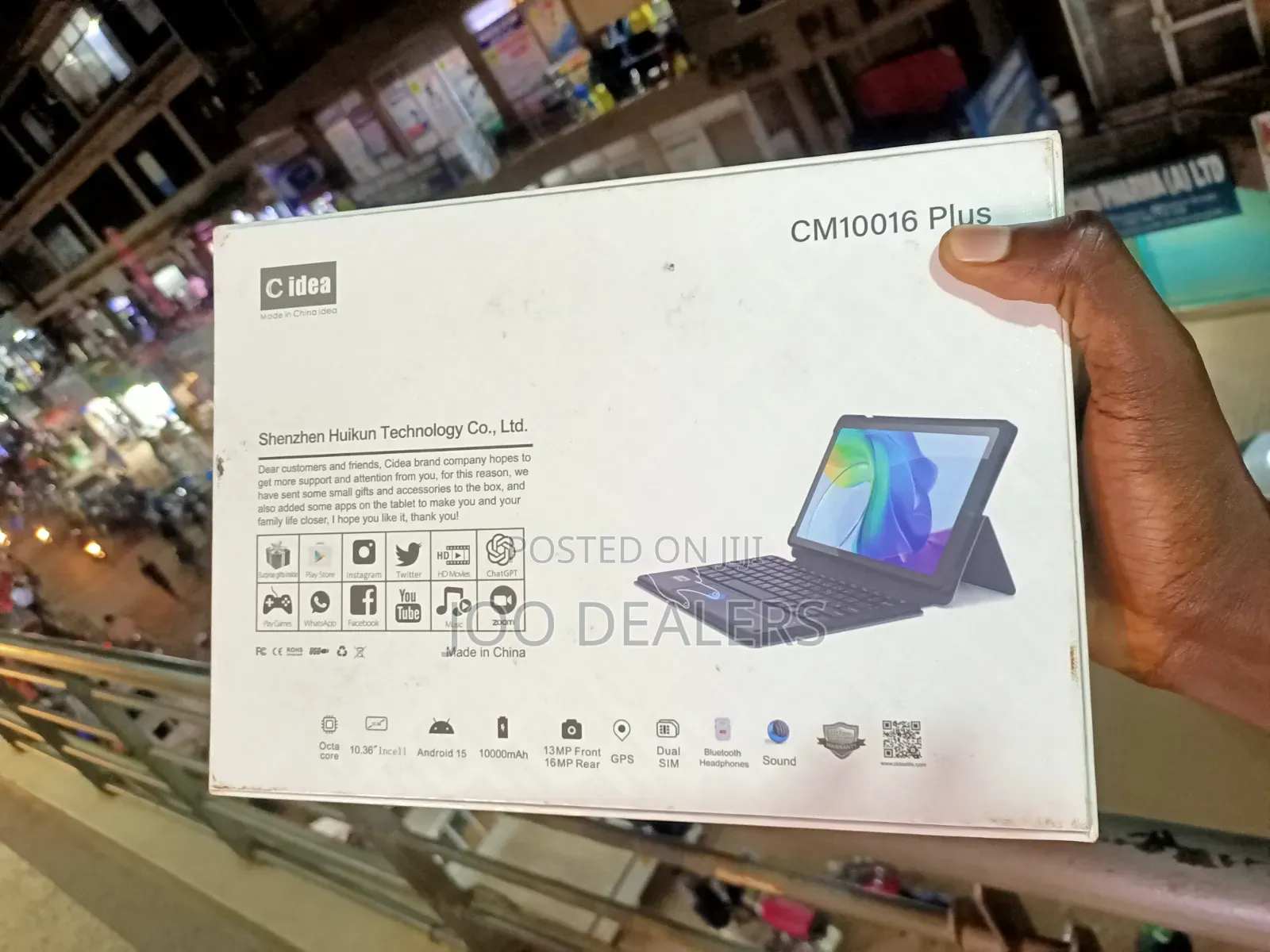 New C idea CM100 1 TB Black