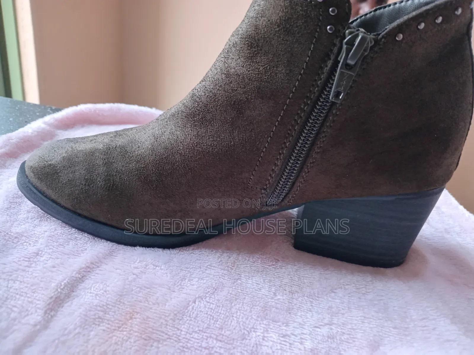 Women Boot Shoe Suede Size 39