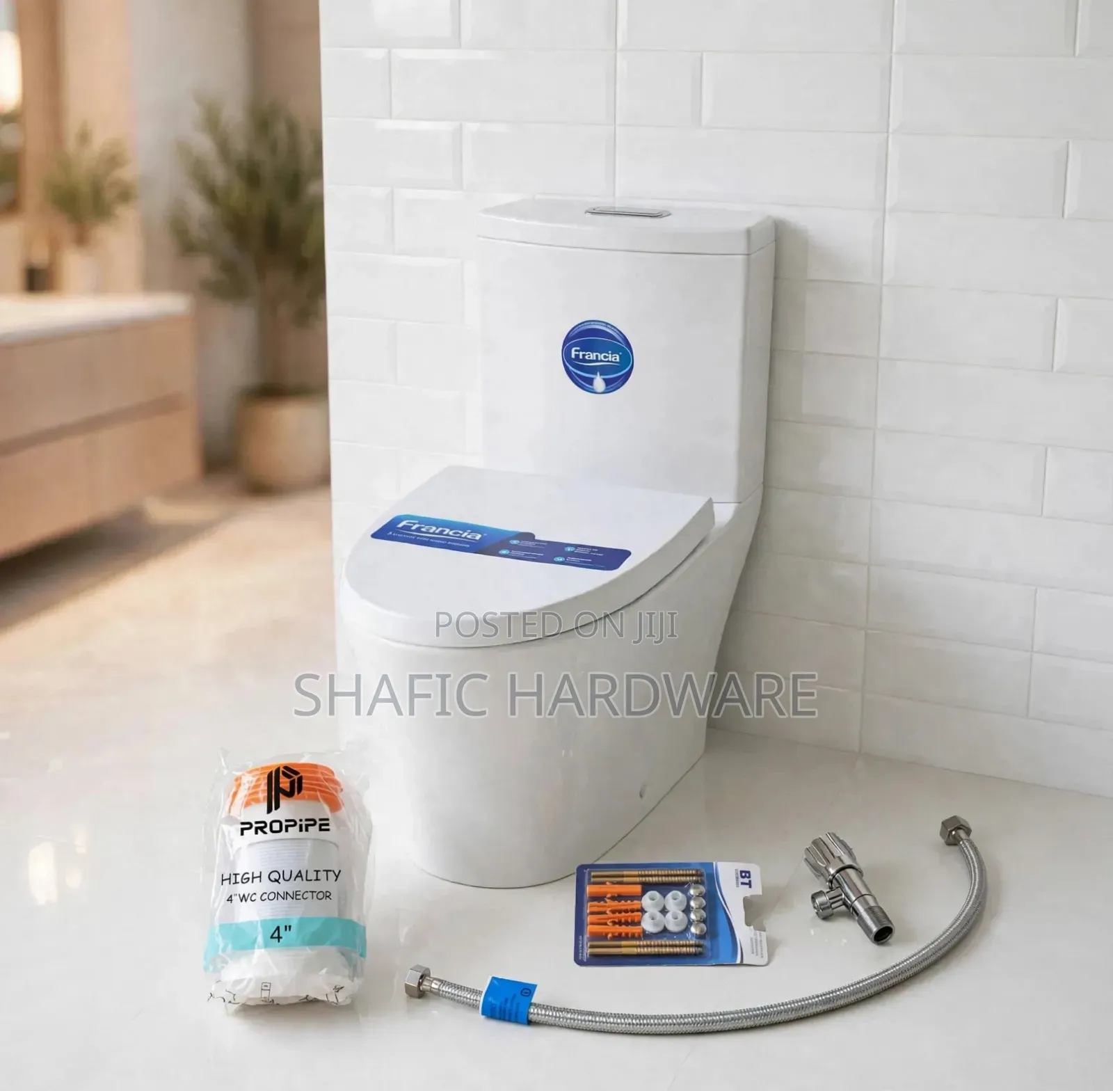 Toilet Seat Complete Set With Accessories Frencia Good Quality All Typ