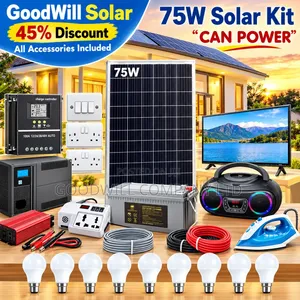 75w Clean Energy Solar System Full Ki