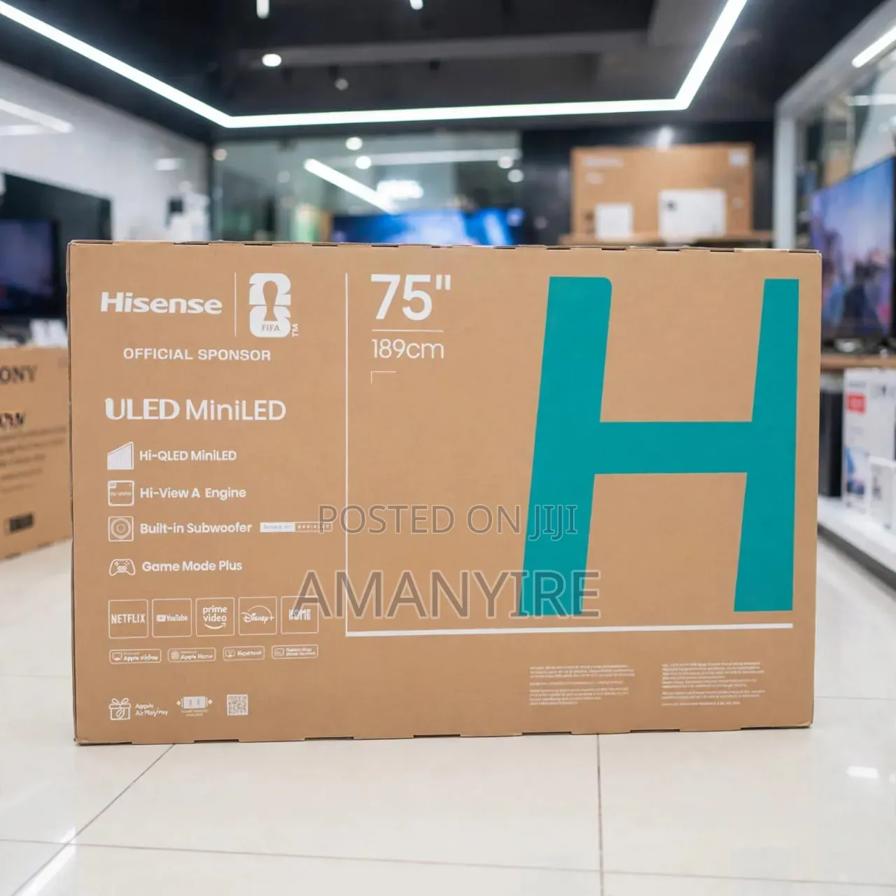 75inchs Smart Hisence TV