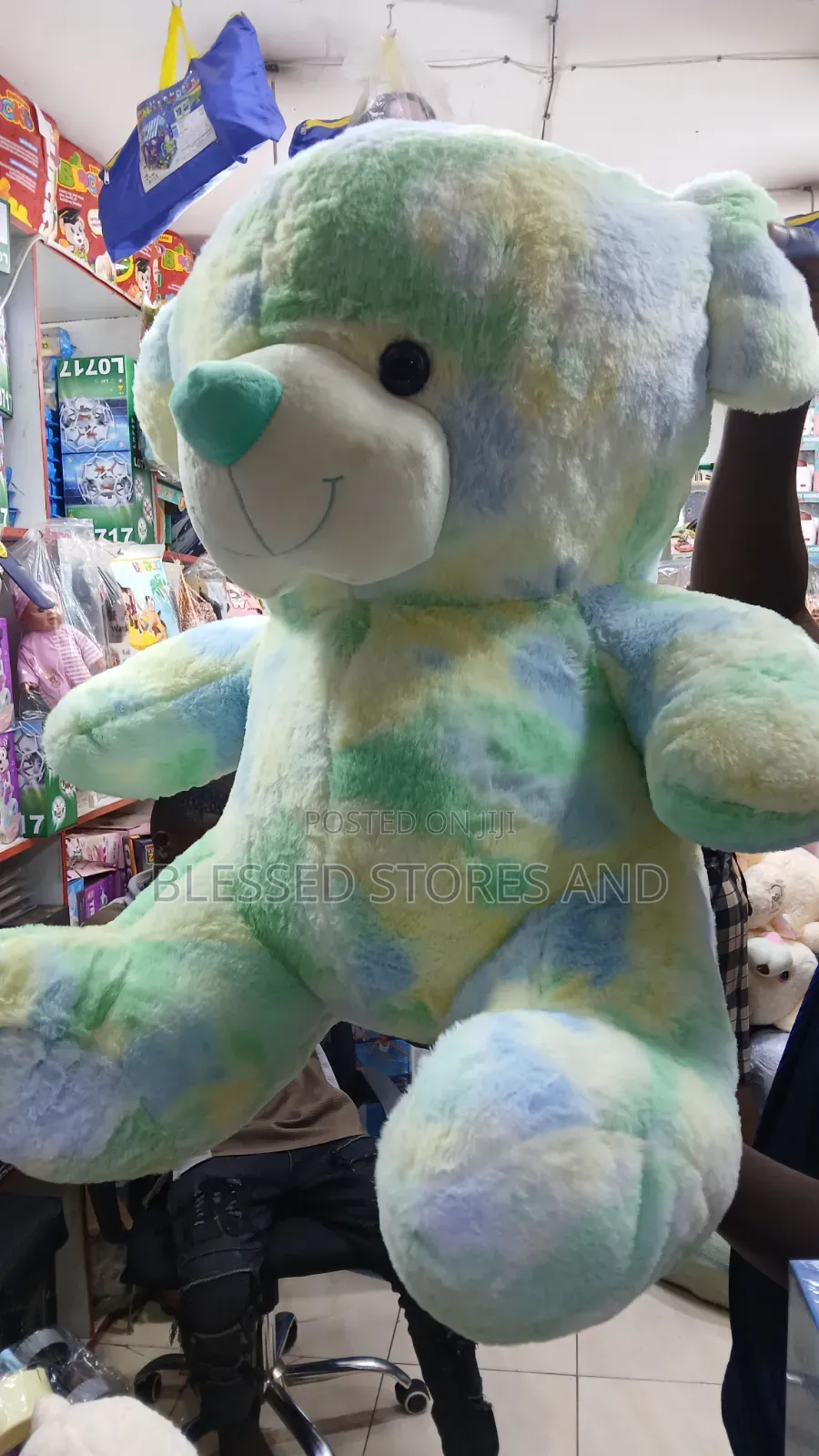 Rain Bow Colored Bear