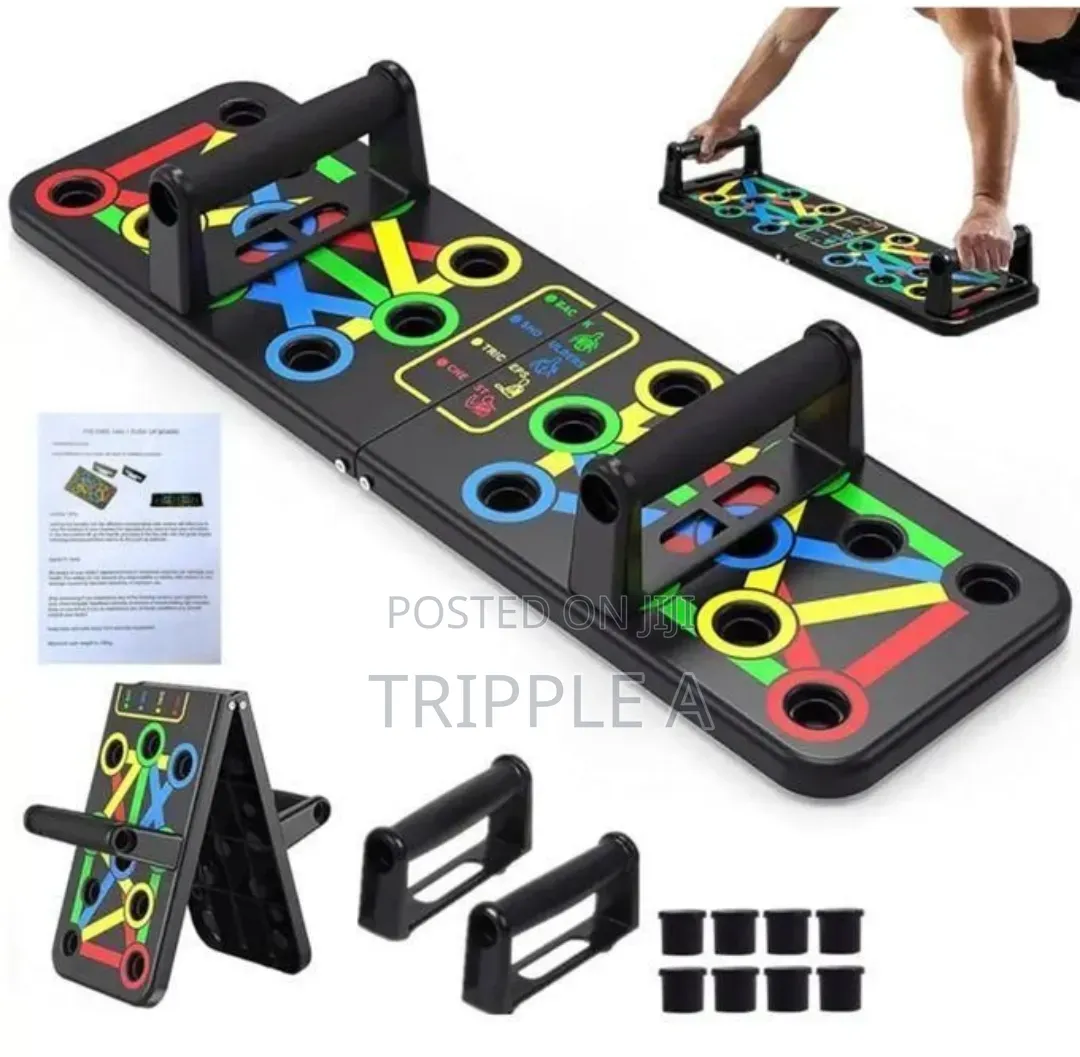 Foldable Push Up Board With Handles for Complete Body Workout