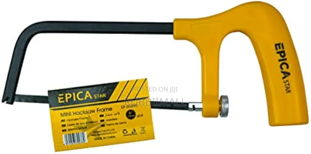 Epica Star 6-Inch (150mm) Mini Hacksaw Frame (Model EP-30390)