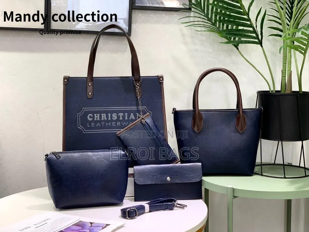 5 Piece Leather Handbags