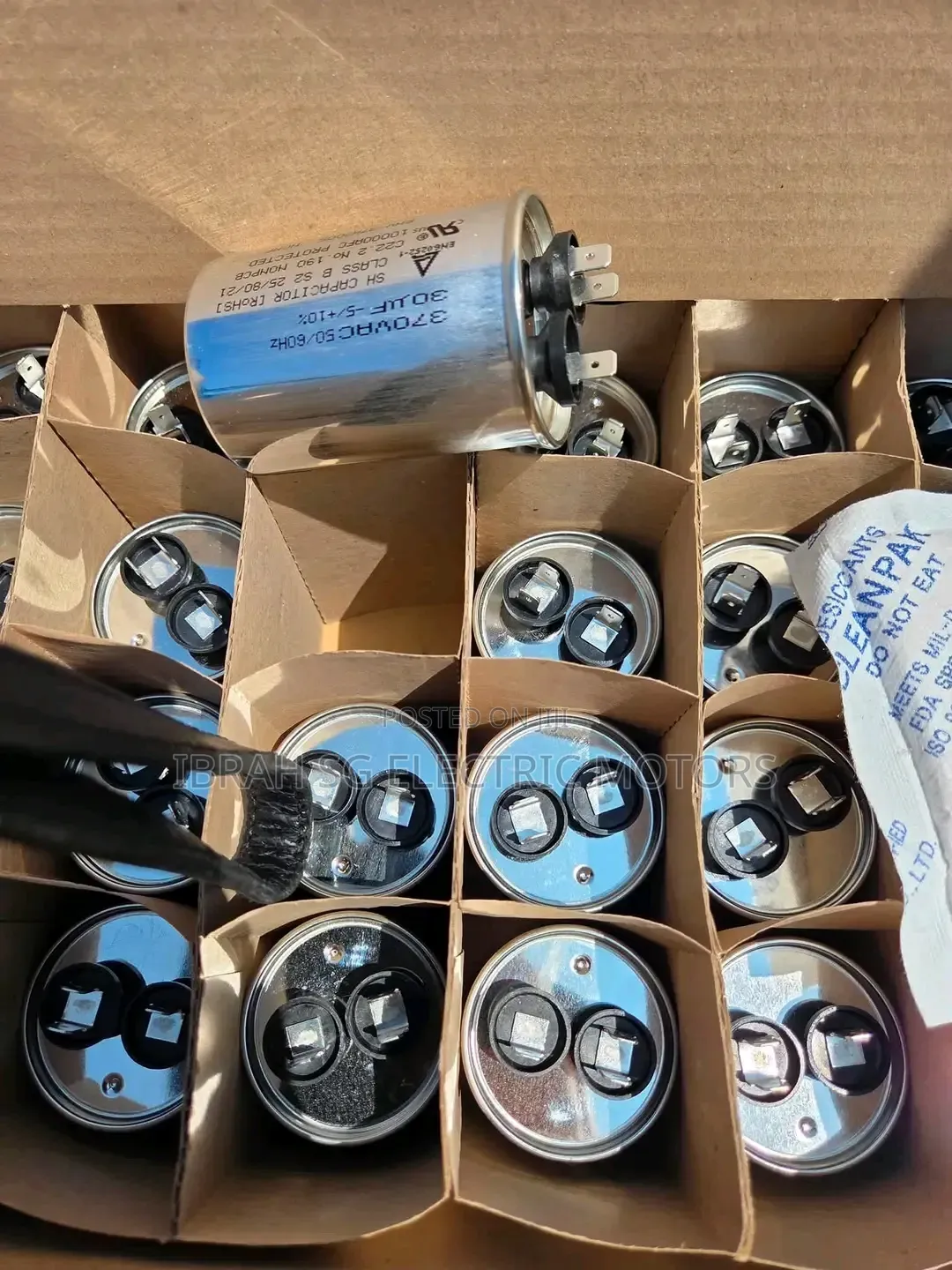 Motor Capacitors Run and Start All Sizes