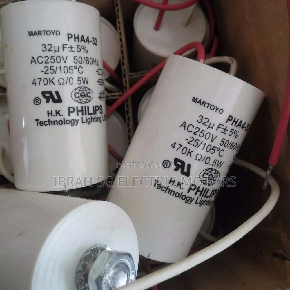 Motor Capacitors Run and Start All Sizes