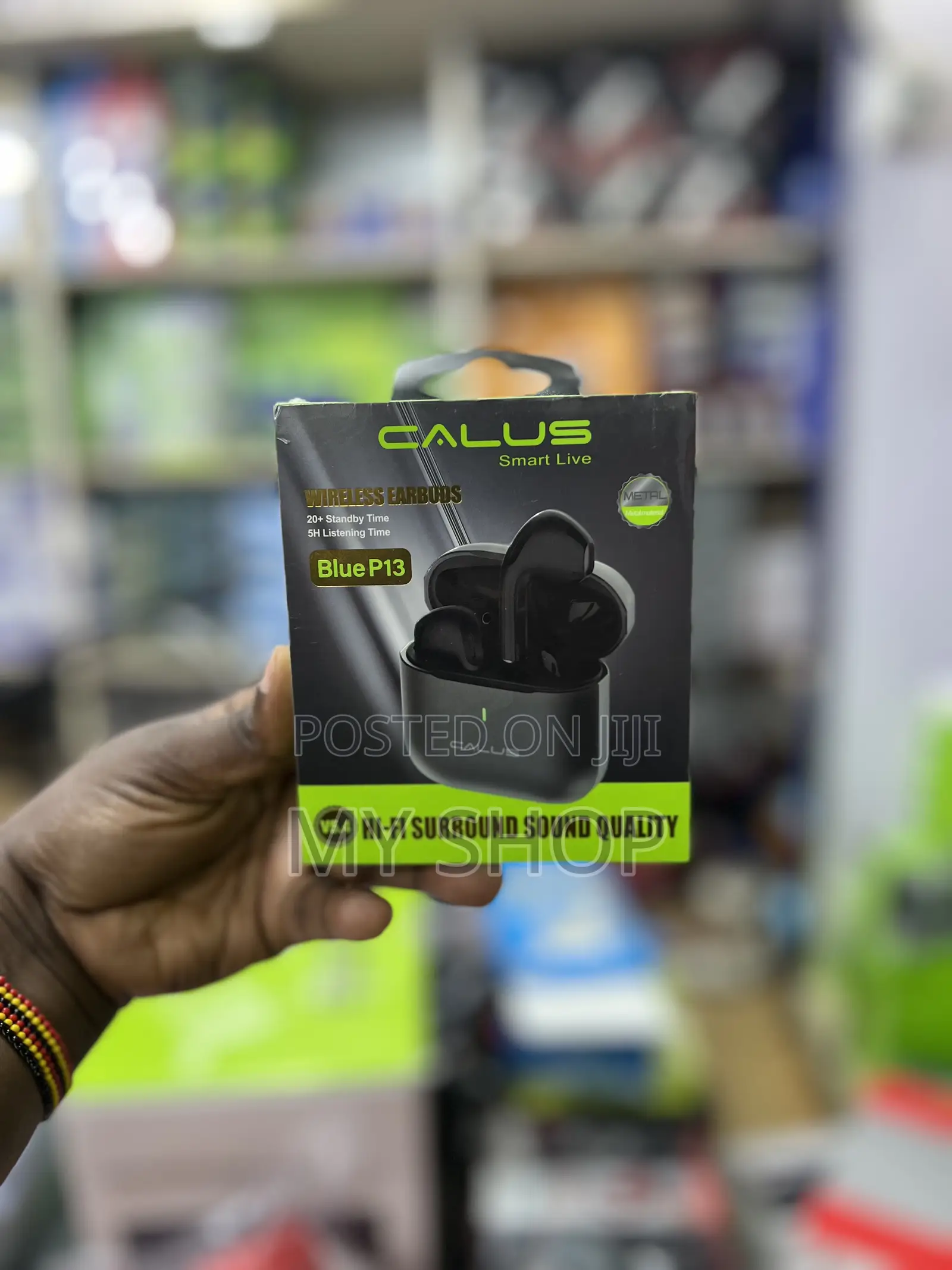 CALUS Smart Live Blue P13 Wireless Earbuds.