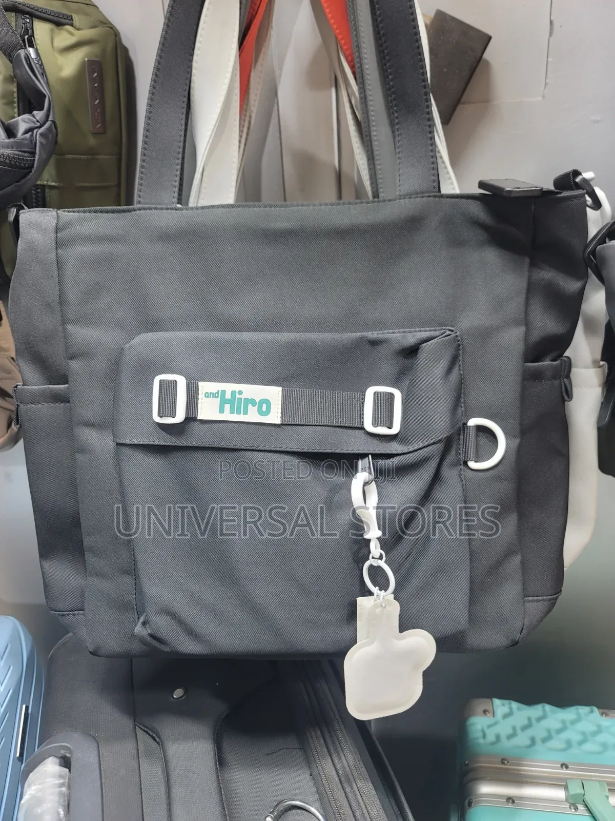 Multi-Pocket Casual Tote Bag