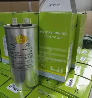 Motor Capacitors Run 45uf 450VAC